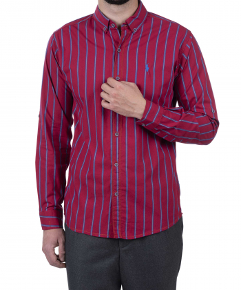 پیراهن آستین بلند مردانه برند پی لس مدل am140506