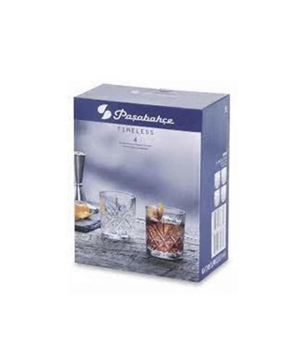 نیم لیوان Timeless پاشاباغچه Pasabahce کد 52810 بسته 4 عددی