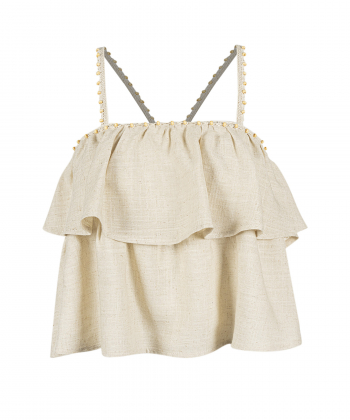 تاپ لینن زنانه سرژه مدل MP-SE-202649