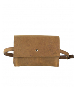 کیف کمری زنانه چرم طبیعی چرم لانکا Lanka Leather مدل WB-03