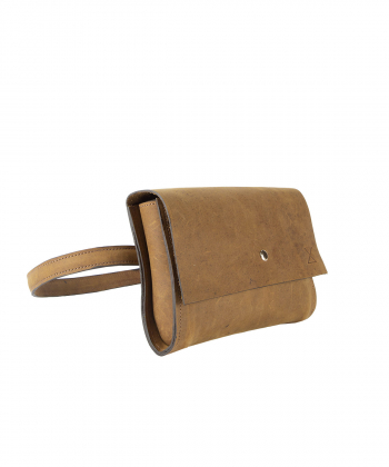 کیف کمری زنانه چرم طبیعی چرم لانکا Lanka Leather مدل WB-03