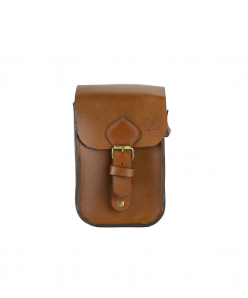 کیف دوشی زنانه چرم طبیعی چرم لانکا  Lanka Leather مدل CB-17