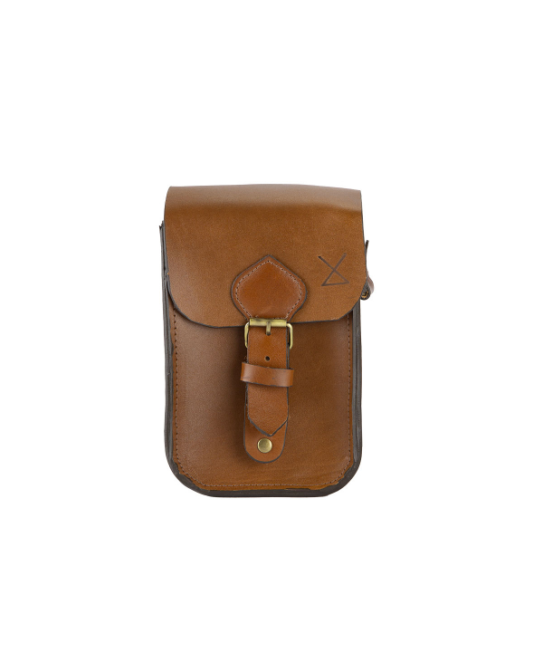 کیف دوشی زنانه چرم طبیعی چرم لانکا Lanka Leather مدل CB-17
