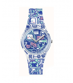 ساعت مچی زنانه سواچ Swatch مدل SO28Z702
