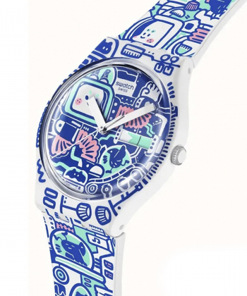 ساعت مچی زنانه سواچ Swatch مدل SO28Z702