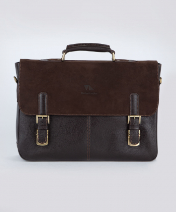 کیف اداری مردانه چرم مشهد Mashad Leather مدل A5551
