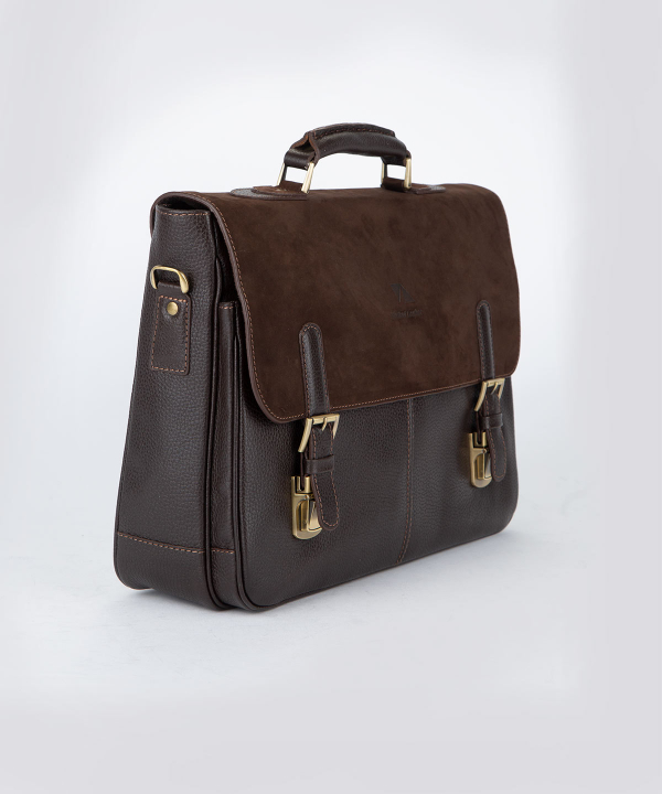 کیف اداری مردانه چرم مشهد Mashhad Leather مدل A5551