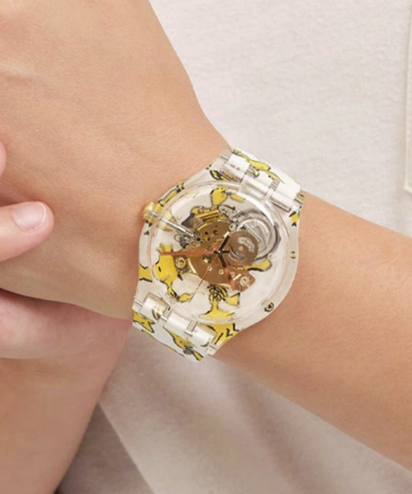 ساعت مچی مردانه و زنانه سواچ Swatch مدل SUOK 146-002