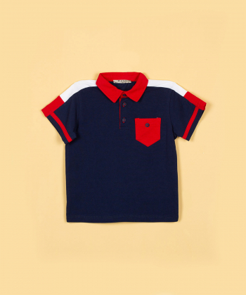 پولوشرت پسرانه طرح دار پیانو Piano