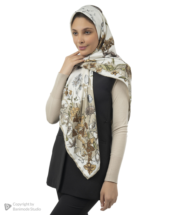 روسری زنانه دلفارد Delphard مدل SCF80