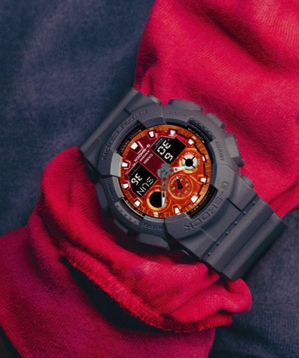 ساعت مچی مردانه کاسیو Casio مدل GA-100FL-8ADR