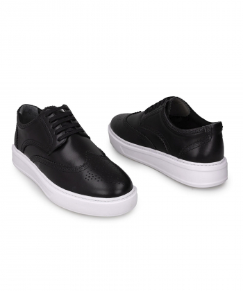 کفش چرم طبیعی مردانه برتونیکس Berttonix مدل 0318