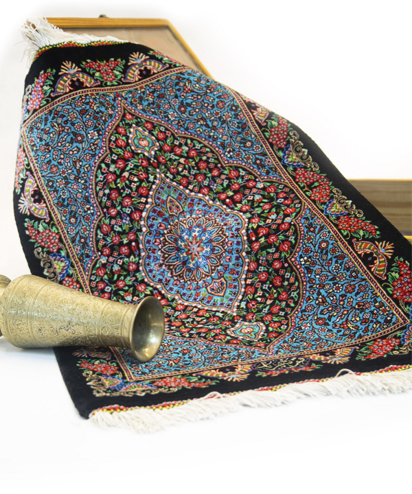 فرش دستباف راه ابریشم Rahe abrisham کد 1064