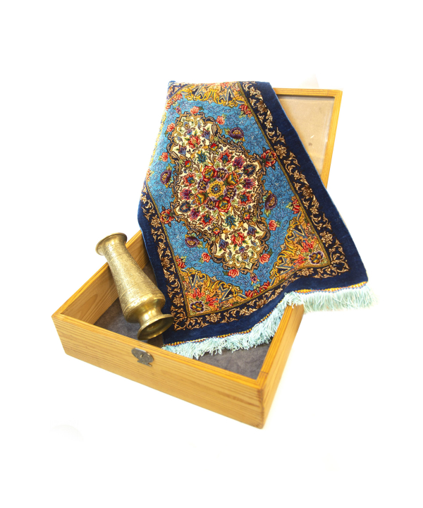 فرش دستباف راه ابریشم Rahe abrisham کد 1063
