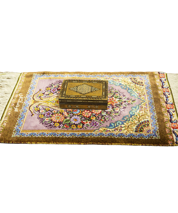 فرش دستباف راه ابریشم Rahe abrisham کد 1054