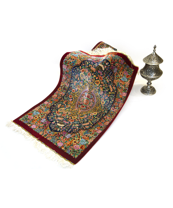 فرش دستباف راه ابریشم Rahe abrisham کد 1037