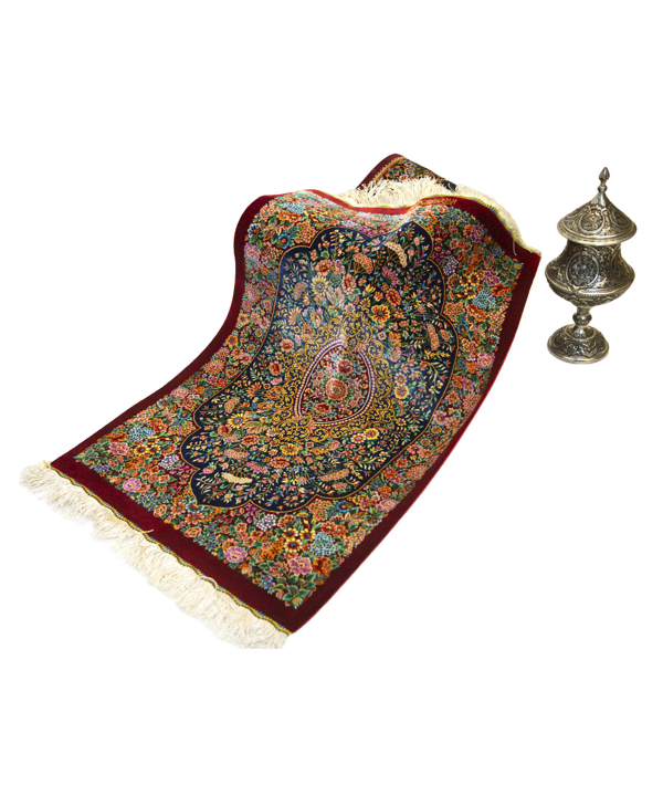 فرش دستباف راه ابریشم Rahe abrisham کد 1036