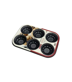ظرف 6 خانه مافین طرح گل دنی هوم Danny Home کد DH-DHB49