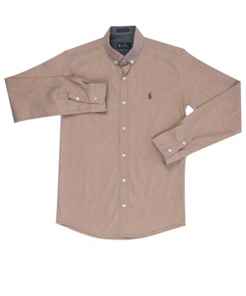 پیراهن آستین بلند مردانه برند پی لس مدل am1404260