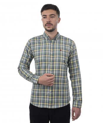 پیراهن آستین بلند مردانه برند پی لس مدل am1404273