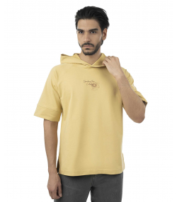 هودی آستین کوتاه مردانه جوتی جینز JootiJeans کد 51573540