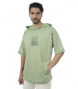هودی آستین کوتاه مردانه جوتی جینز JootiJeans کد 51573535