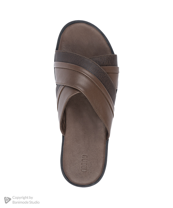 صندل مردانه چرم طبیعی مونو مدل J5521
