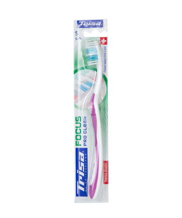 مسواک با برس نرم تریزا Trisa مدل Focus Pro Clean
