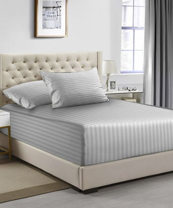 نیم ست ملحفه هتلی یک نفره دو تکه دستر Dasther کد 2113289999120