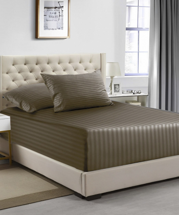 نیم ست ملحفه هتلی دونفره سه تکه دستر Dasther کد 2113289999160