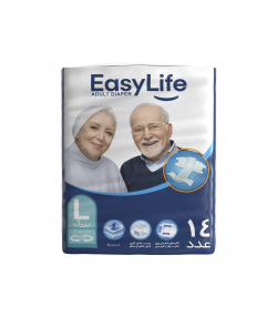پوشک بزرگسال سایز بزرگ ایزی لایف Easy Life بسته 14 عددی