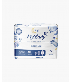 نوار  بهداشتی اولترا همیشه خشک مای  لیدی My Lady بسته 7 عددی
