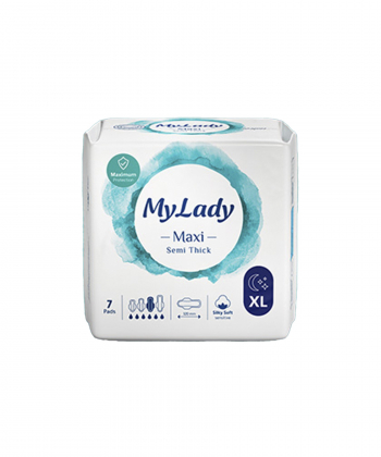 نوار بهداشتی مکسی کتان مای  لیدی My Lady بسته 7 عددی