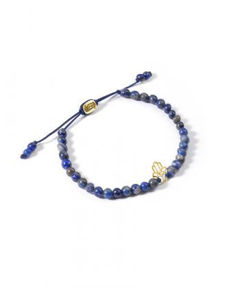 دستبند طلا سنگی دست همسا پرسته Parasteh کد 537055