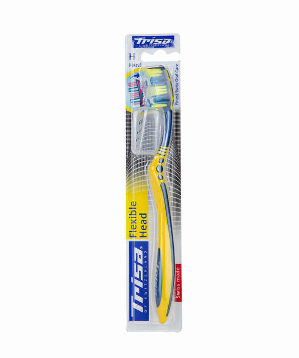 مسواک با برس سخت تریزا Trisa مدل Flexible Head