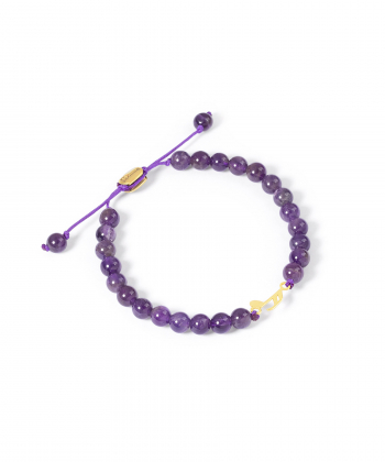 دستبند طلا سنگی نت پرسته Parasteh کد 530143