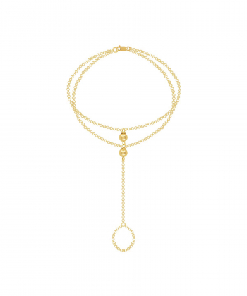 دستبند طلا تمیمه پرسته Parasteh کد 62264