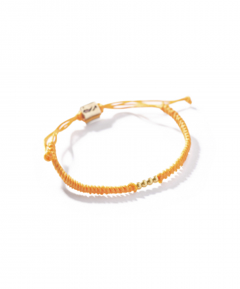 دستبند طلا بافت چهار گوی پرسته Parasteh کد 189354