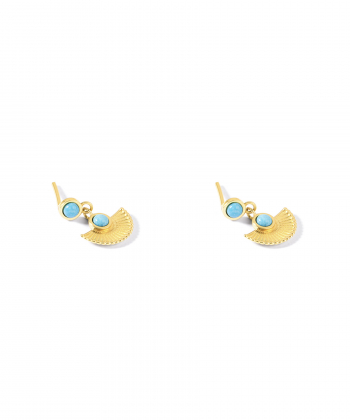 گوشواره طلا فیروزه سلوینا پرسته Parasteh کد 536854