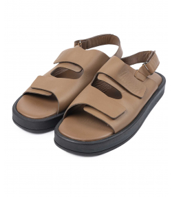 صندل چرم طبیعی زنانه چرم مشهد Mashad Leather مدل J2706
