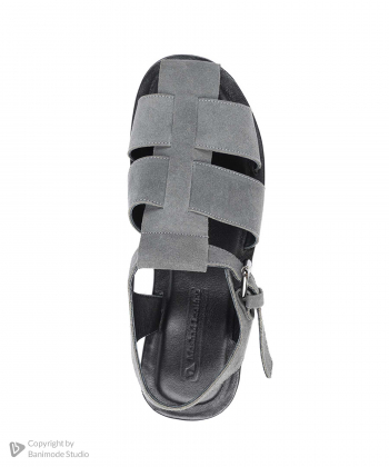 صندل مردانه چرم طبیعی چرم مشهد Mashad Leather مدل J6216