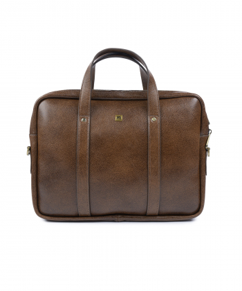 کیف اداری  مردانه چرم طبیعی منطMANTEکد A133