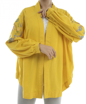 مانتو مجلسی کوتاه زنانه بلونیل مدل B10992N