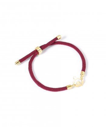 دستبند طلا بافت انار پرسته Parasteh کد 539469