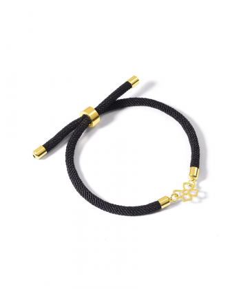 دستبند طلا بافت پاپیون پرسته Parasteh کد 537507