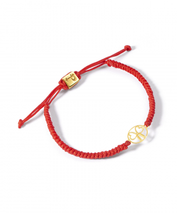 دستبند طلا بافت پاپیون پرسته Parasteh کد 537646