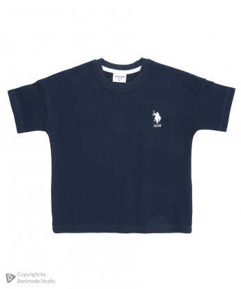 تیشرت و دامن دخترانه یو اس پولو کیدز US Polo Kids کد 2613B6