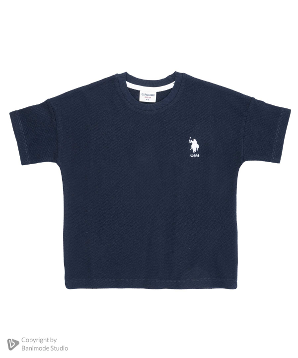 تیشرت و دامن دخترانه یو اس پولو کیدز US Polo Kids کد 2613B6