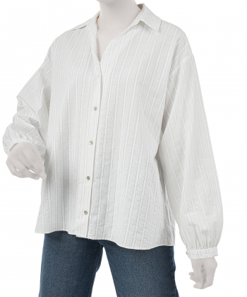 شومیز لینن زنانه سرژه مدل MP-SE-207370