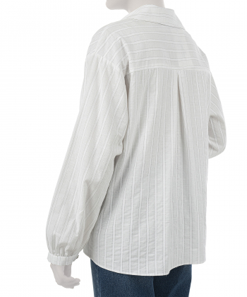 شومیز لینن زنانه سرژه مدل MP-SE-207370